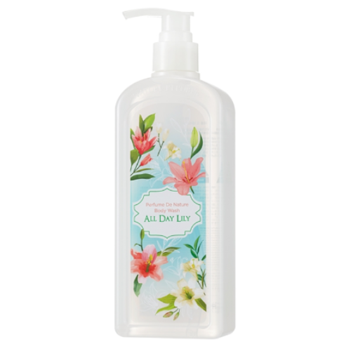 Nature Republic Perfume De Nature Body Oil Wash_Allday Lily 345ml