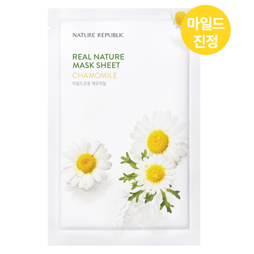 Nature Republic Real Nature Mask Sheet/ Chamomile 23ml