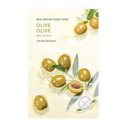 Nature Republic Real Nature Sheet Mask Olive 23ml