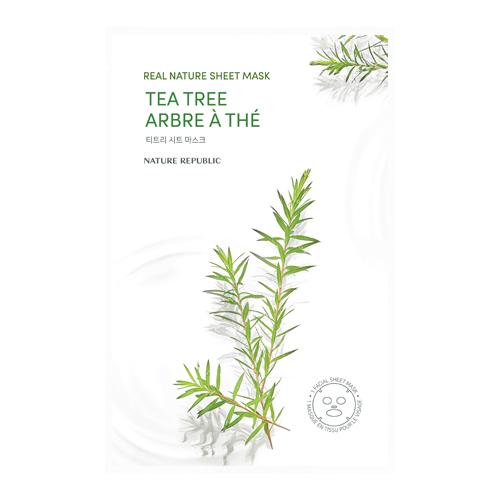 Nature Republic Real Nature Sheet Mask Tea Tree 23ml