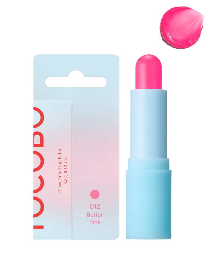 [1595] TOCOBO glass Tinted Lip Balm 012 Better Pink
